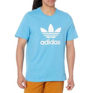 imageadidas Originals Mens Trefoil TeeSky RushWhite