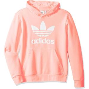 imageadidas Originals Mens Trefoil Warmup HoodieGlow PinkWhite