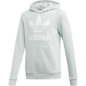 imageadidas Originals Mens Trefoil Warmup HoodieVapour GreenWhite