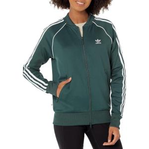 imageadidas Originals Womens Superstar Track JacketMineral Green