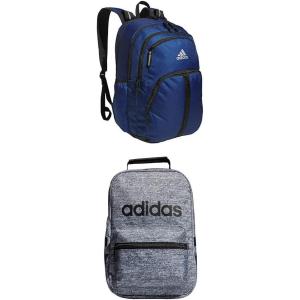 imageadidas Prime Backpack  Santiago Lunch Bag BlackGold  BlackGold One SizeBlackSilver Metallic  Onix GreyBlack