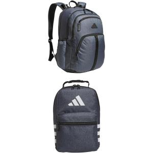 imageadidas Prime Backpack  Santiago Lunch Bag BlackGold  BlackGold One SizeOnix GreyBlack  Onix GreyBlack