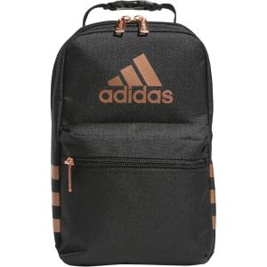 imageadidas Santiago Lunch Bag Cooler for Women and Men Insulated Food Container Box with Mesh Pocket BlackWhite30 One SizeCarbon GreyRose Gold30