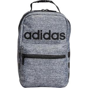 imageadidas Santiago Lunch Bag Cooler for Women and Men Insulated Food Container Box with Mesh Pocket BlackWhite30 One SizeJersey Onix GreyBlack20