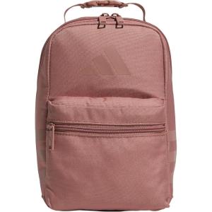 imageadidas Santiago Lunch Bag Cooler for Women and Men Insulated Food Container Box with Mesh Pocket BlackWhite30 One SizeWarm Clay PinkGrey Four30