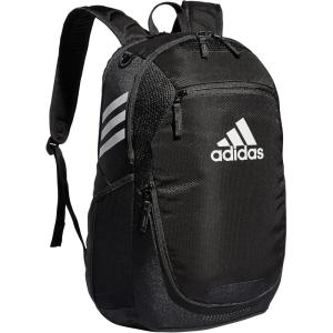 imageadidas Stadium Team Sports Backpack 36L  750 ml 28 oz Refillable Plastic Sport Water Bottle Navy Blue 2  BlueSilver Metallic One SizeBlack30