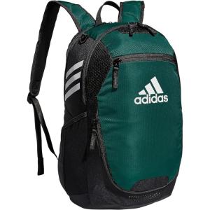 imageadidas Stadium Team Sports Backpack 36L  750 ml 28 oz Refillable Plastic Sport Water Bottle Navy Blue 2  BlueSilver Metallic One SizeDark Green30