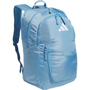 imageadidas Stadium Team Sports Backpack 36L  750 ml 28 oz Refillable Plastic Sport Water Bottle Navy Blue 2  BlueSilver Metallic One SizeLight Blue40