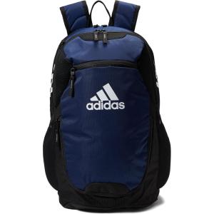 imageadidas Stadium Team Sports Backpack 36L  750 ml 28 oz Refillable Plastic Sport Water Bottle Navy Blue 2  BlueSilver Metallic One SizeNavy Blue30