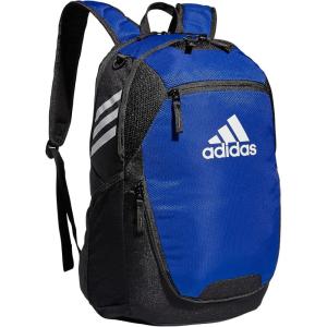imageadidas Stadium Team Sports Backpack 36L  750 ml 28 oz Refillable Plastic Sport Water Bottle Navy Blue 2  BlueSilver Metallic One SizeRoyal Blue30