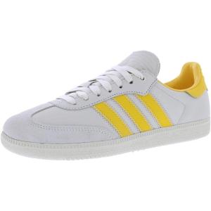 imageadidas UnisexAdult Samba Indoor SneakerGreyYellowGrey