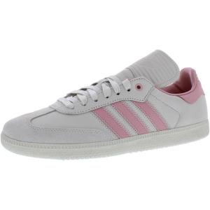 imageadidas UnisexAdult Samba Indoor SneakerWhitePink