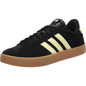 imageadidas Womens VL Court 30 SneakerBlackCrew YellowWhite