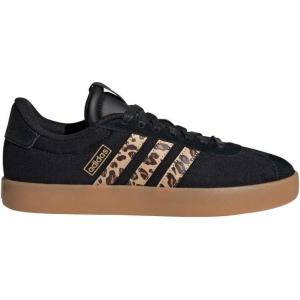 imageadidas Womens VL Court 30 SneakerBlackShadow BrownMatte Gold