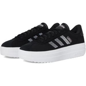 imageadidas Womens VL Court 30 SneakerBlackWhiteClear Pink