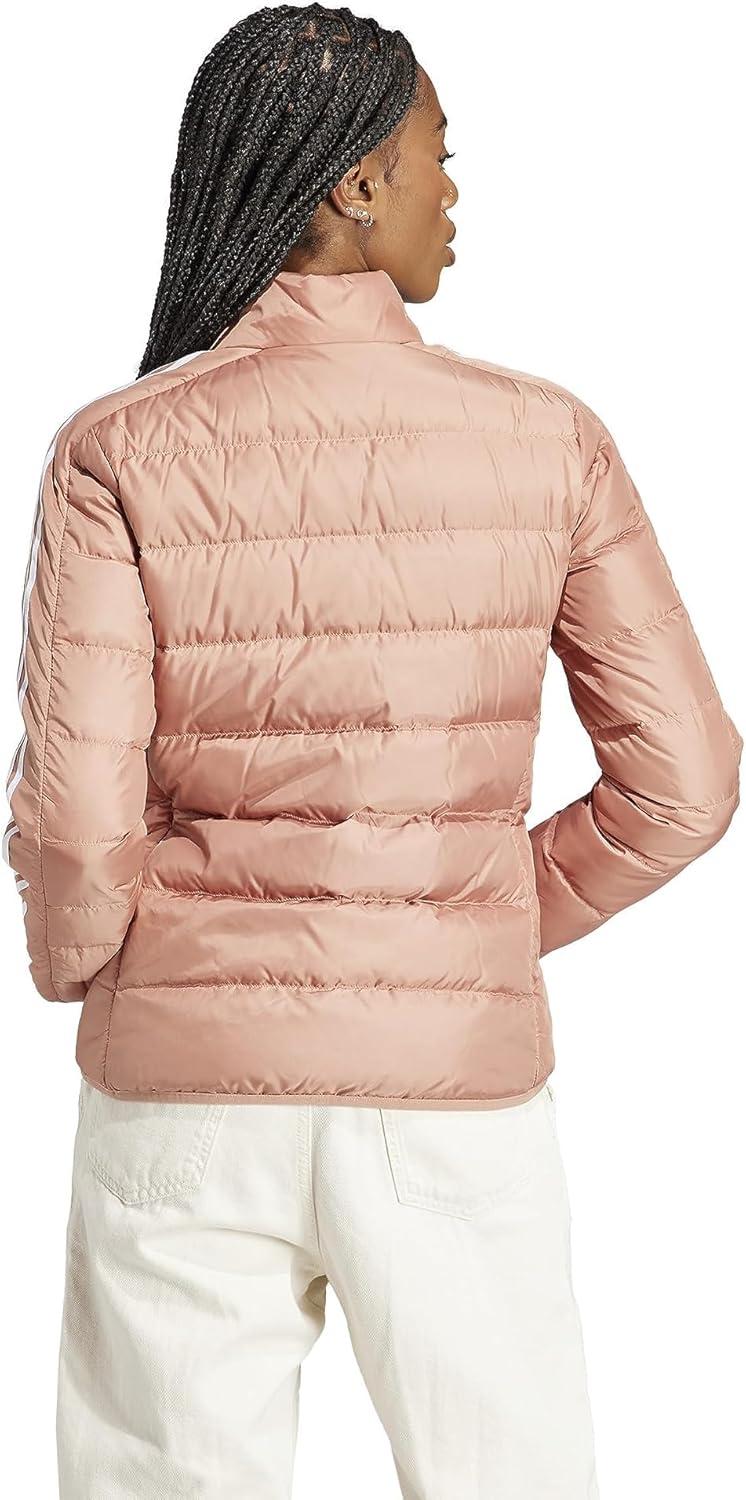 imageadidas Essentials 3Stripes Light Down JacketClay Strata