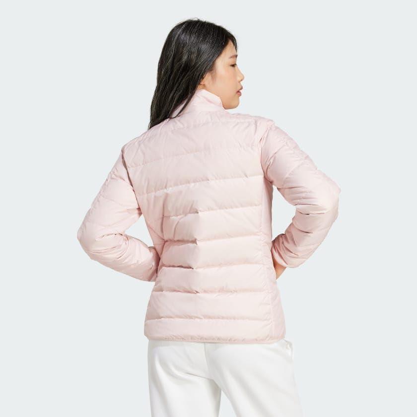 imageadidas Essentials 3Stripes Light Down JacketSandy Pink