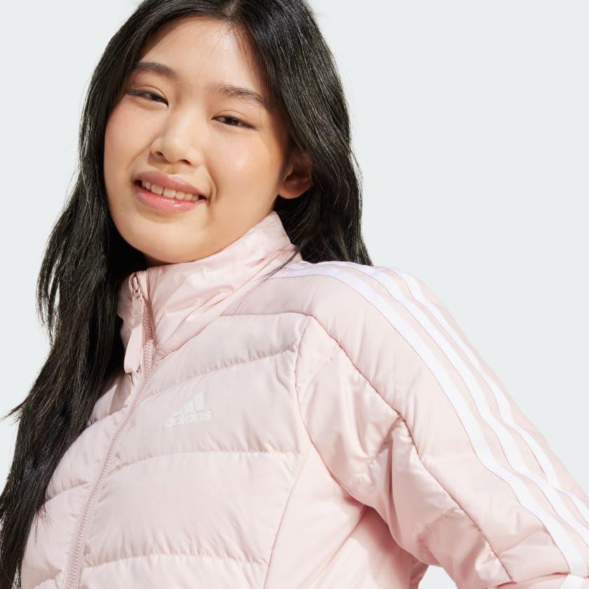 imageadidas Essentials 3Stripes Light Down JacketSandy Pink