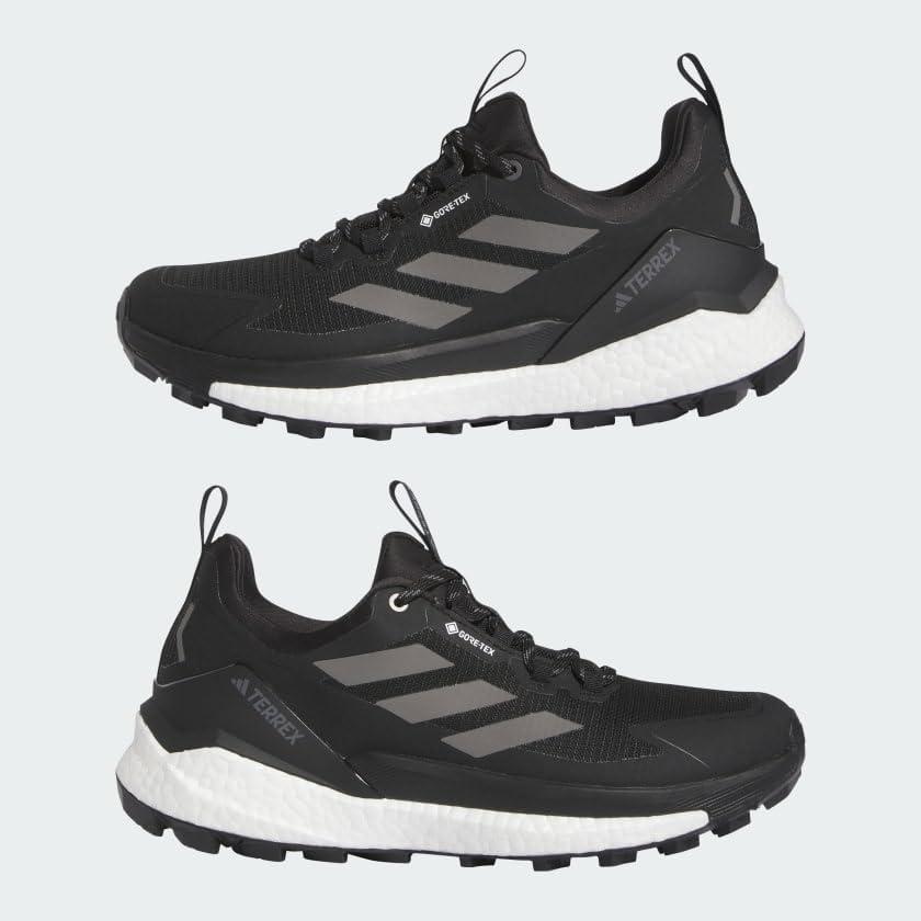 imageadidas Womens Terrex Free Hiker 2 Low GTX Hiking Hiking Sneakers Shoes  YellowCore BlackGrey FourCloud White