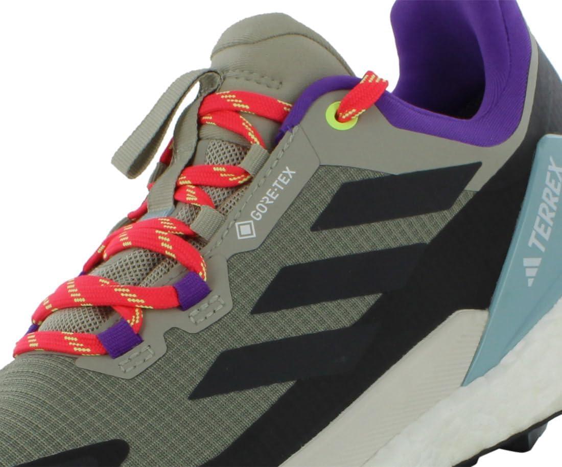 imageadidas Womens Terrex Free Hiker 2 Low GTX Hiking Hiking Sneakers Shoes  YellowMulticolored