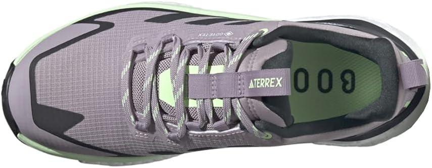 imageadidas Womens Terrex Free Hiker 2 Low GTX Hiking Hiking Sneakers Shoes  YellowPreloved FigCarbonGreen Spark