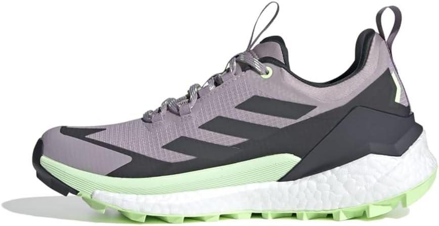 imageadidas Womens Terrex Free Hiker 2 Low GTX Hiking Hiking Sneakers Shoes  YellowPreloved FigCarbonGreen Spark