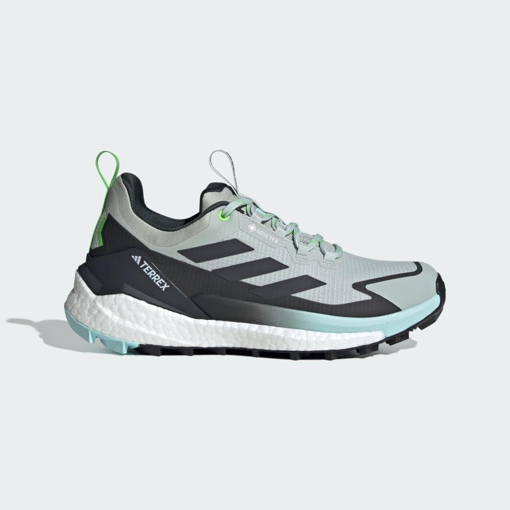 imageadidas Womens Terrex Free Hiker 2 Low GTX Hiking Hiking Sneakers Shoes  YellowSemi Flash AquaCarbonLucid Lime