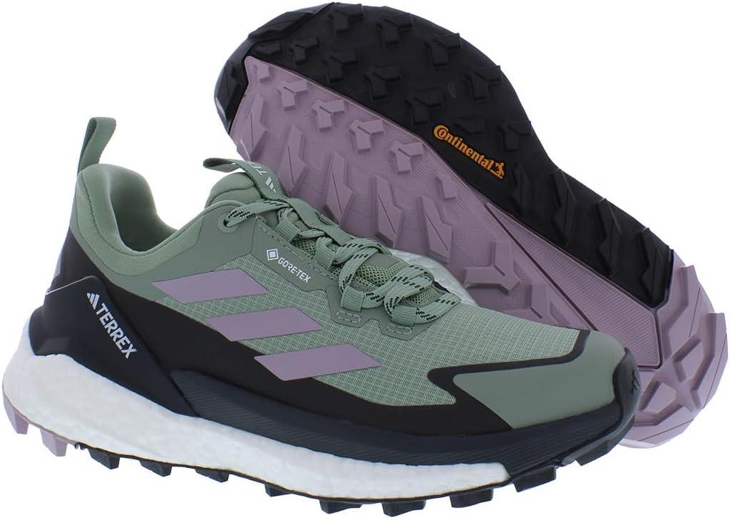 imageadidas Womens Terrex Free Hiker 2 Low GTX Hiking Hiking Sneakers Shoes  YellowSilver GreenPreloved FigCarbongreen