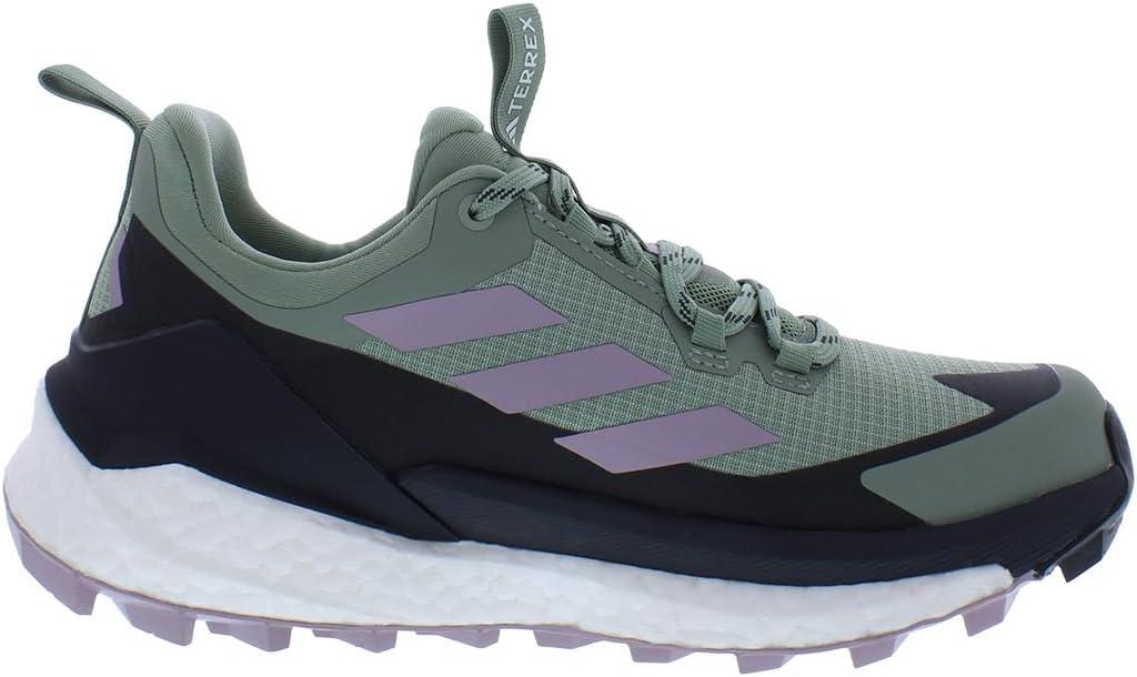 imageadidas Womens Terrex Free Hiker 2 Low GTX Hiking Hiking Sneakers Shoes  YellowSilver GreenPreloved FigCarbongreen