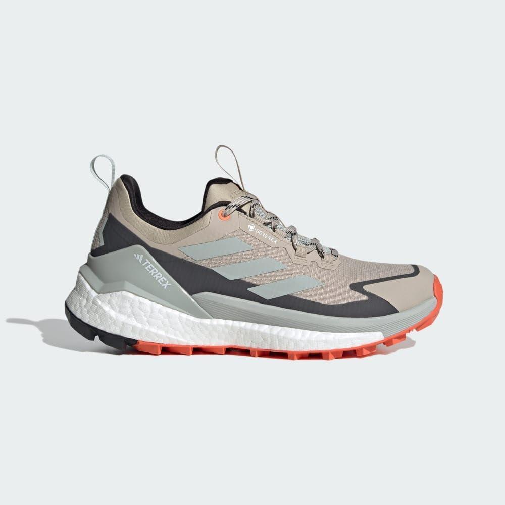 imageadidas Womens Terrex Free Hiker 2 Low GTX Hiking Hiking Sneakers Shoes  YellowWonder BeigeCore BlackSemi Impact Orange