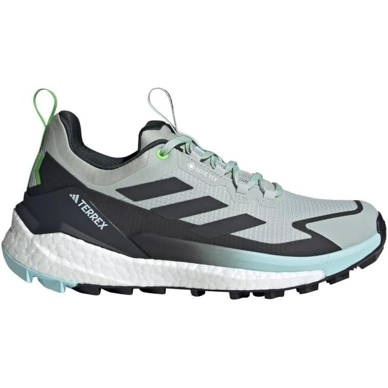 imageadidas Womens Terrex Free Hiker 2 Low GTX Hiking Hiking Sneakers Shoes  YellowSemi Flash AquaCarbonLucid Lime