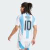 imageadidas Argentina 24 Messi Home JerseyWhite  Blue Burst