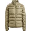 imageadidas Essentials 3Stripes Light Down JacketOlive Strata