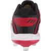 imageadidas Mens Icon Bounce Baseball CleatsBlackPower RedWhite