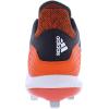 imageadidas Mens Icon Bounce Baseball CleatsCore BlackFootwear WhiteCollegiate Orange