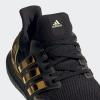 imageadidas Mens Icon Bounce Baseball CleatsCore BlackGold MetallicGrey Four