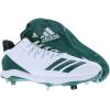 imageadidas Mens Icon Bounce Baseball CleatsFootwear WhiteDark GreenCarbon