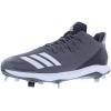imageadidas Mens Icon Bounce Baseball CleatsGrey FourFootwear WhiteCarbon