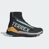 imageadidas Mens Terrex Free 2 CRdy Hiking Hiking Sneakers Shoes  BlackCore BlackWonder SilverSemi Flash