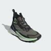 imageadidas Mens Terrex Free Hiker GoreTEX 20 Hiking ShoesOlive StrataSilver GreenAurora Bla