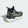 imageadidas Mens Terrex Free Hiker GoreTEX 20 Hiking ShoesOlive StrataSilver GreenAurora Bla