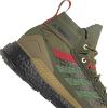 imageadidas Mens Terrex Free Hiker GoreTEX 20 Hiking ShoesWild Pine Green Live Red