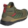 imageadidas Mens Terrex Free Hiker GoreTEX 20 Hiking ShoesWild Pine Vivid Green Vivid Red
