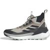 imageadidas Mens Terrex Free Hiker GoreTEX 20 Hiking ShoesWonder BeigeCore BlackSemi Spark