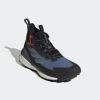 imageadidas Mens Terrex Free Hiker GoreTEX 20 Hiking ShoesWonder SteelGrey ThreeImpact Orang