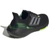 imageadidas Mens Ultraboost 22 Running ShoeCore Black Iron Met Beam Green