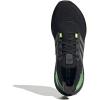 imageadidas Mens Ultraboost 22 Running ShoeCore Black Iron Met Beam Green