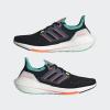 imageadidas Mens Ultraboost 22 Running ShoeCore BlackTurboMint Rush