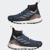 imageadidas Terrex Free Hiker 20 Hiking ShoesWonder SteelGrey ThreePurple