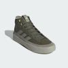 imageadidas Znsored Hi Prem Leather ShoesMid NonFootball UnisexAdultOlive StrataSilver PebblePulse Limegreen